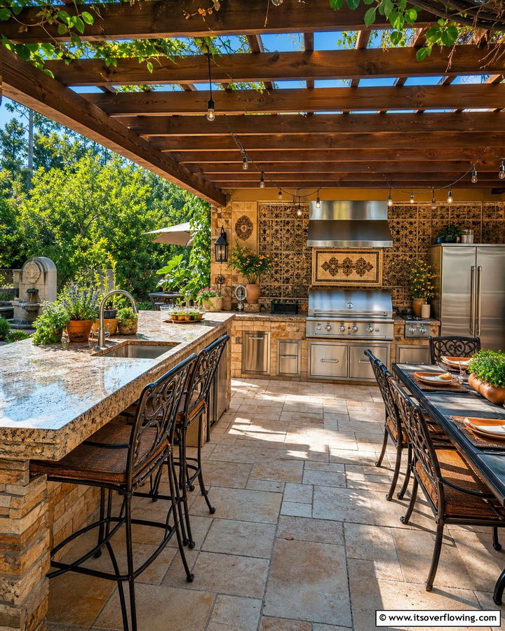 Outdoor Kitchen Delight - 20 Patio Extension Ideas to Enhance Your Outdoor Living Space