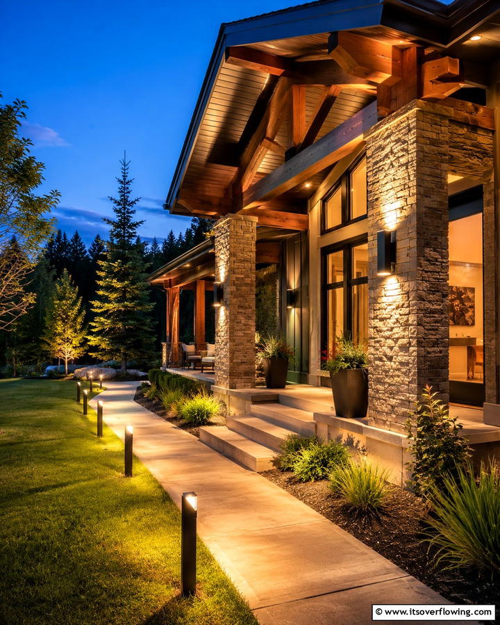 Outdoor Lighting for Evening Ambiance - 25 Modern Cottage House Exterior Ideas for a Charming Look