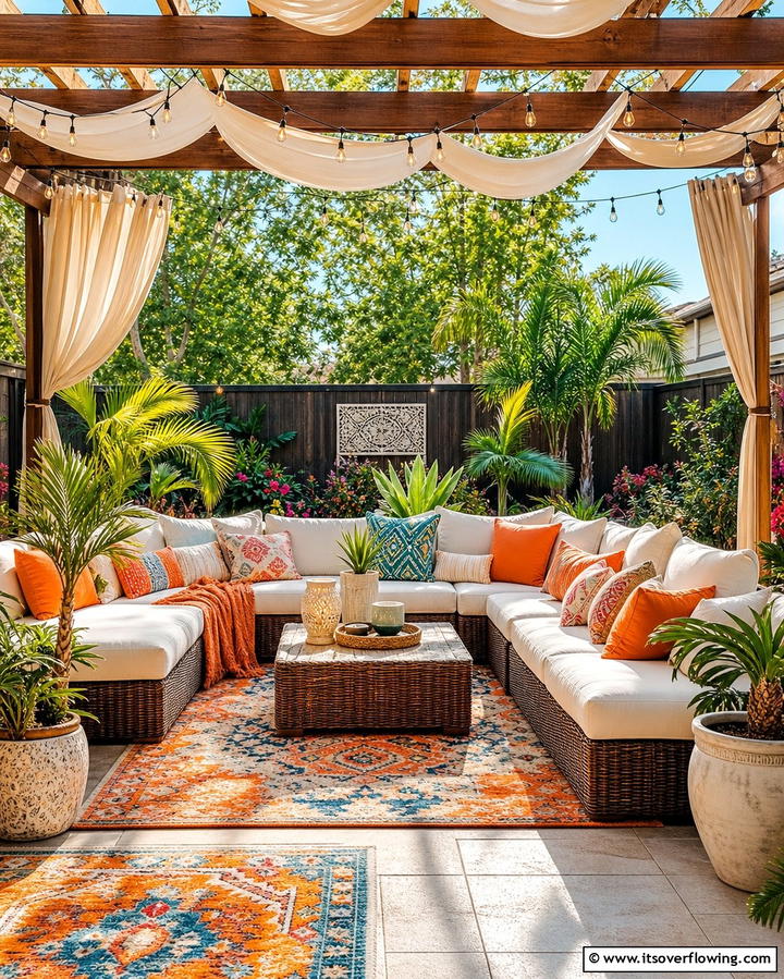 Outdoor Lounge Area - 25 Backyard Entertainment Ideas for Fun Gatherings
