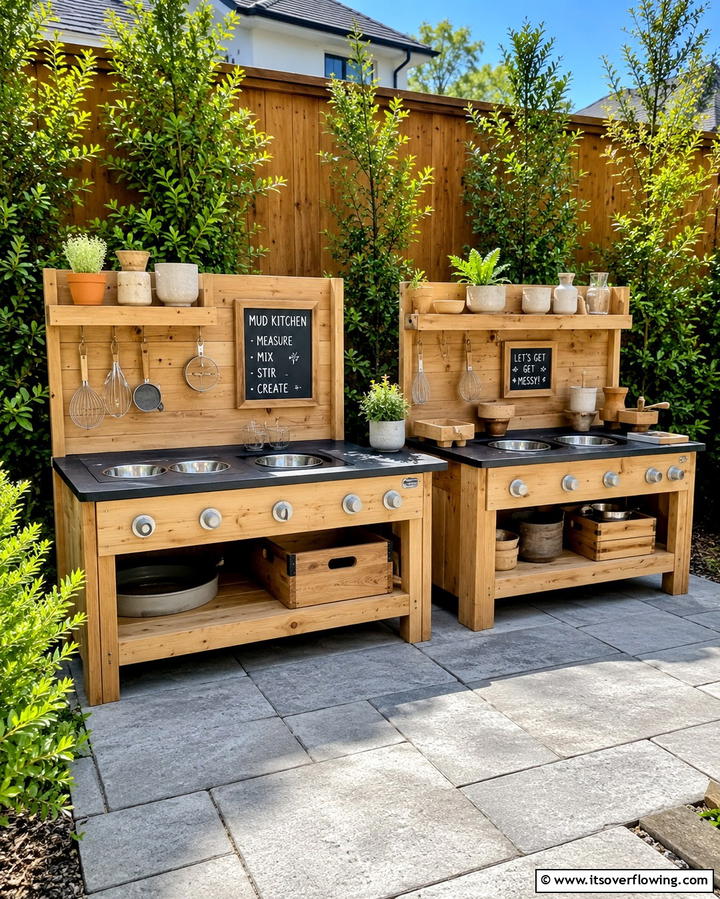 Outdoor Mud Kitchens - 30 EYFS Outdoor Area Ideas for Engaging Play Spaces