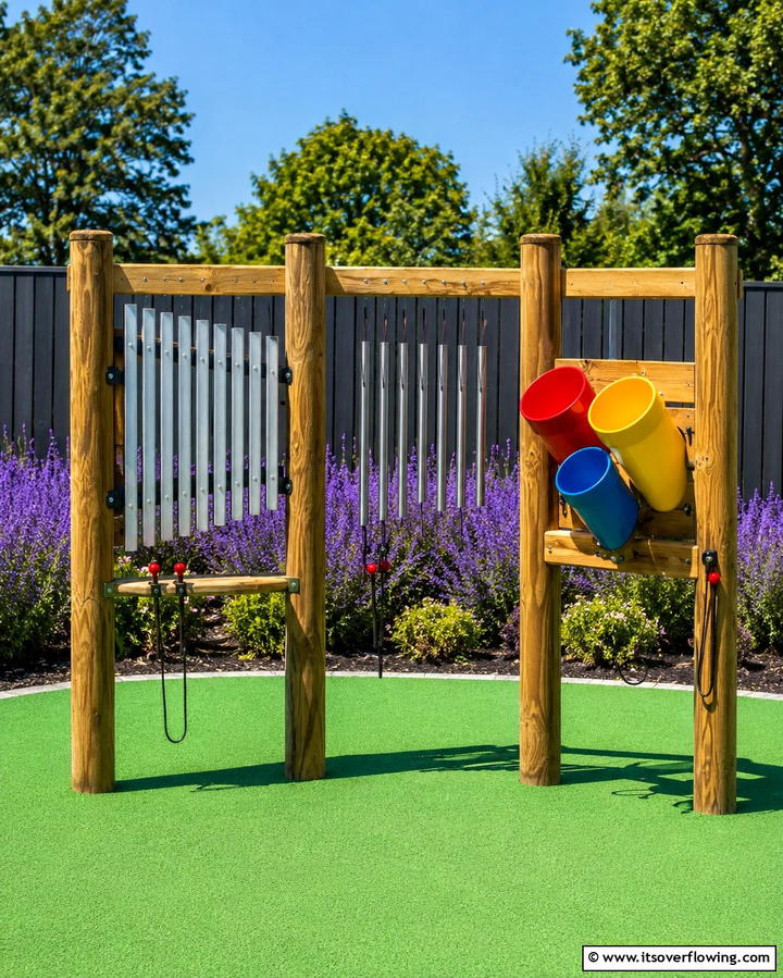 Outdoor Musical Instruments - 30 EYFS Outdoor Area Ideas for Engaging Play Spaces