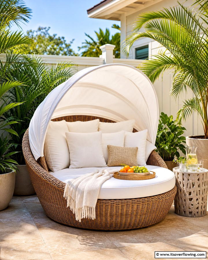 Outdoor Patio Daybed - 25 Daybed Ideas for Small Spaces to Maximize Comfort