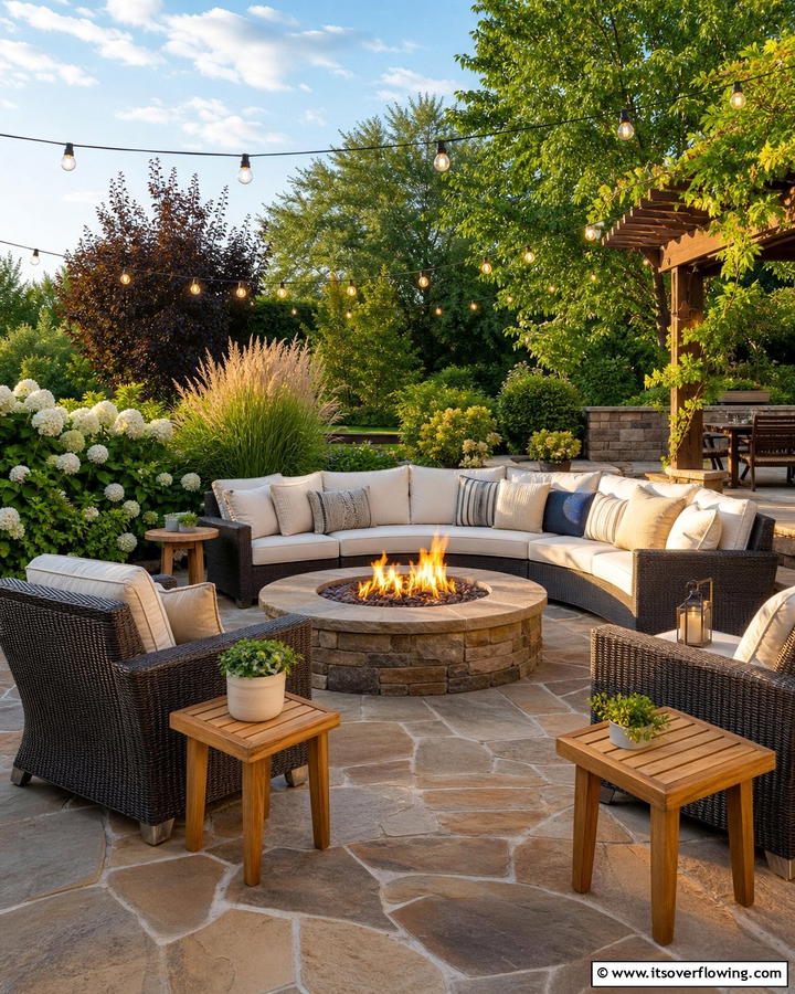 Outdoor Patio Fire Pits - 21 Cozy and Modern Fireplace Ideas for Every Home Style