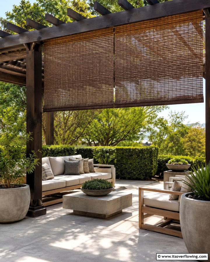Outdoor Pergola Blinds - 25 Pergola Cover Ideas for Stylish Outdoor Living Spaces
