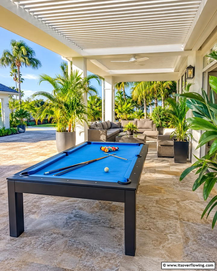 Outdoor Pool Table Room - 25 Pool Table Room Ideas for the Ultimate Game Room