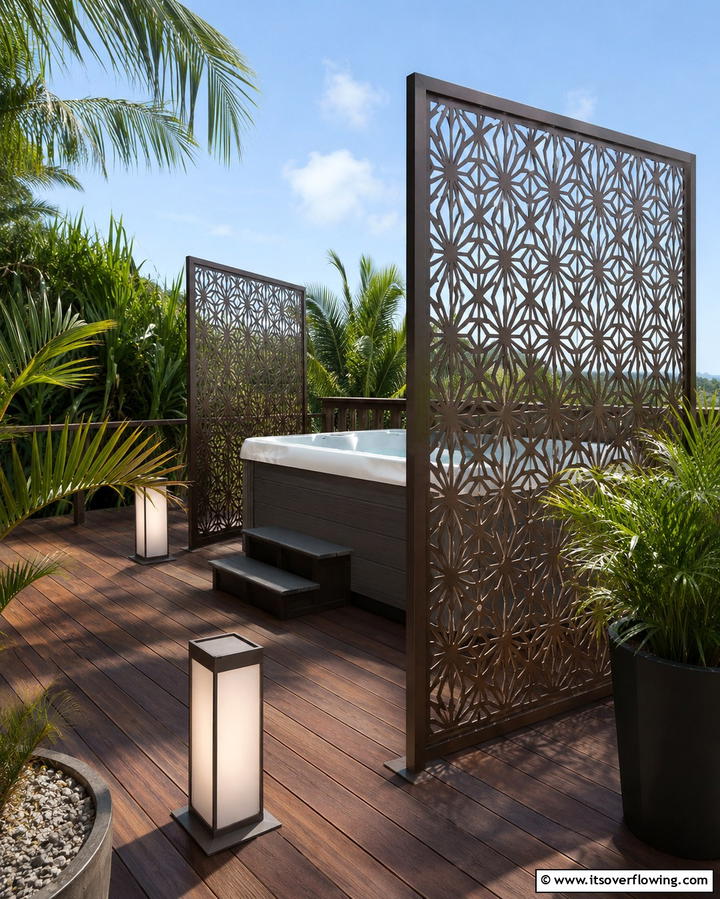 Outdoor Privacy Screens - 30 Cheap Ways to Block Neighbors View in Your Garden