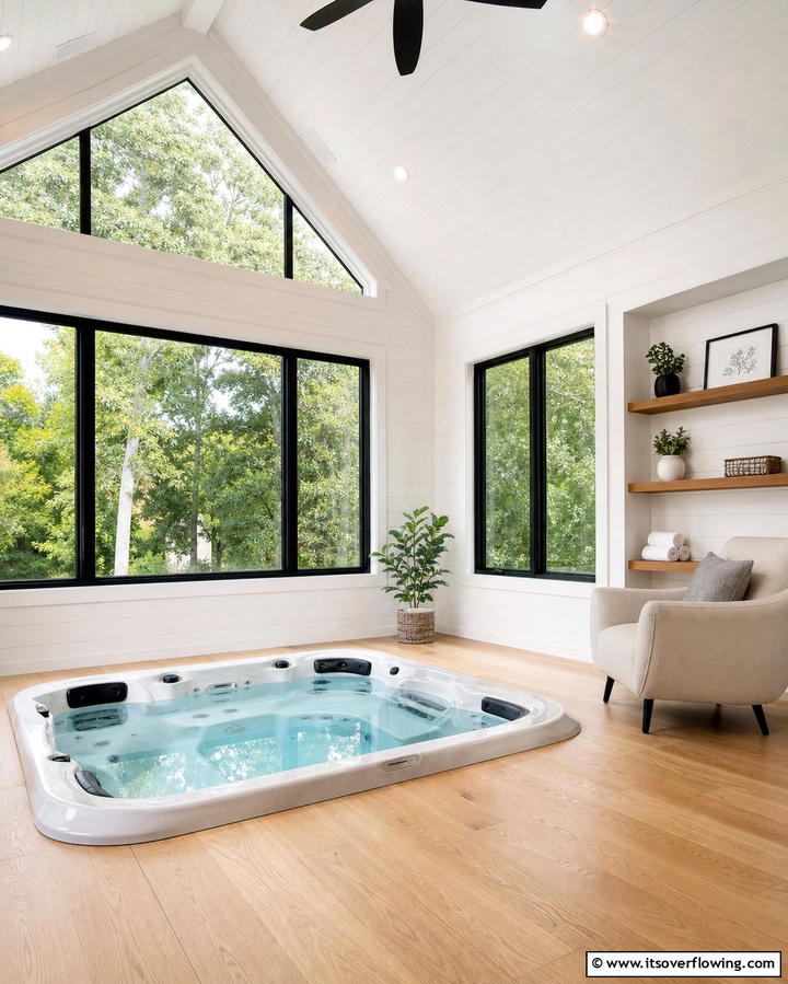 Outdoor Room Addition - 25 Hot Tub Enclosure Ideas for Year-Round Relaxation