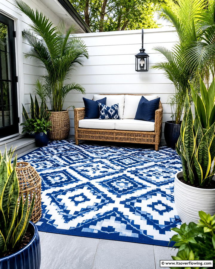 Outdoor Rug Gardens - 25 Patio Small Garden Ideas to Maximize Your Space