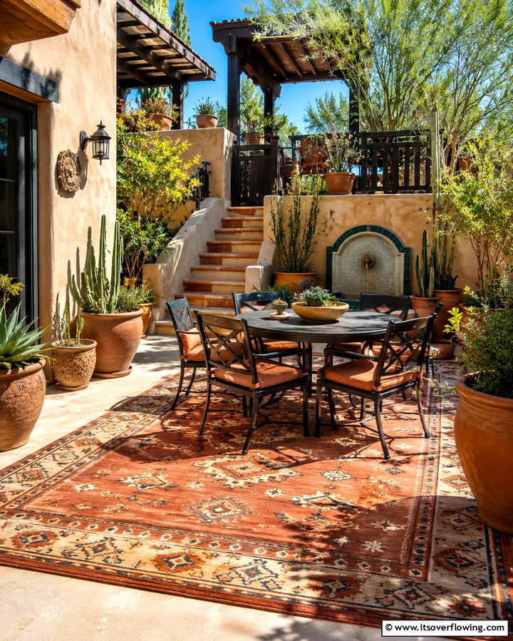 Outdoor Rugs for Defined Spaces - 25 Patio Small Garden Ideas to Maximize Your Space