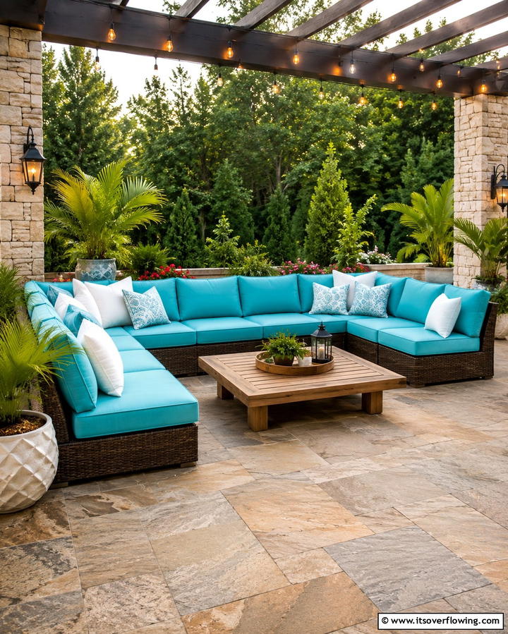 Outdoor Sectional Sofa - 30 Patio Furniture Ideas to Elevate Your Outdoor Space