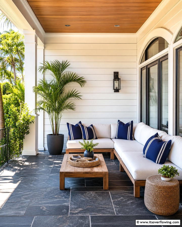 Outdoor Shiplap for Patios or Porches - 25 Shiplap Wall Ideas to Add Texture and Character