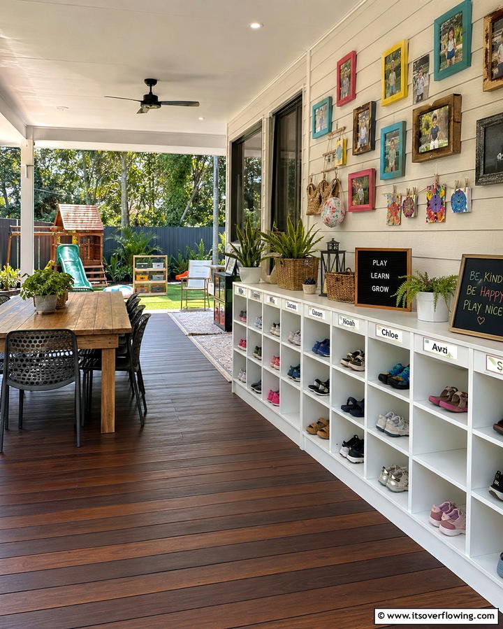 Outdoor Shoe Cubby - 25 Outdoor Shoe Storage Ideas for Organized Spaces