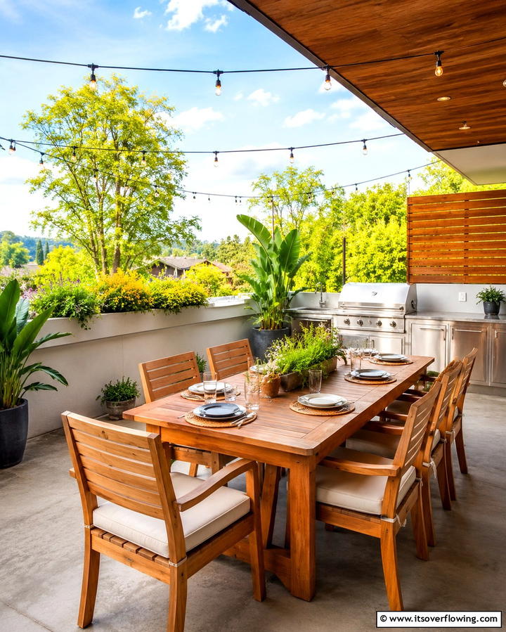 Outdoor Theater - 25 Terrace Design Ideas to Enhance Your Outdoor Space