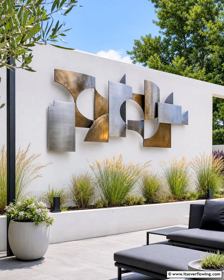 Outdoor Wall Sculptures - 20 Outdoor Wall Decor Ideas to Transform Your Space