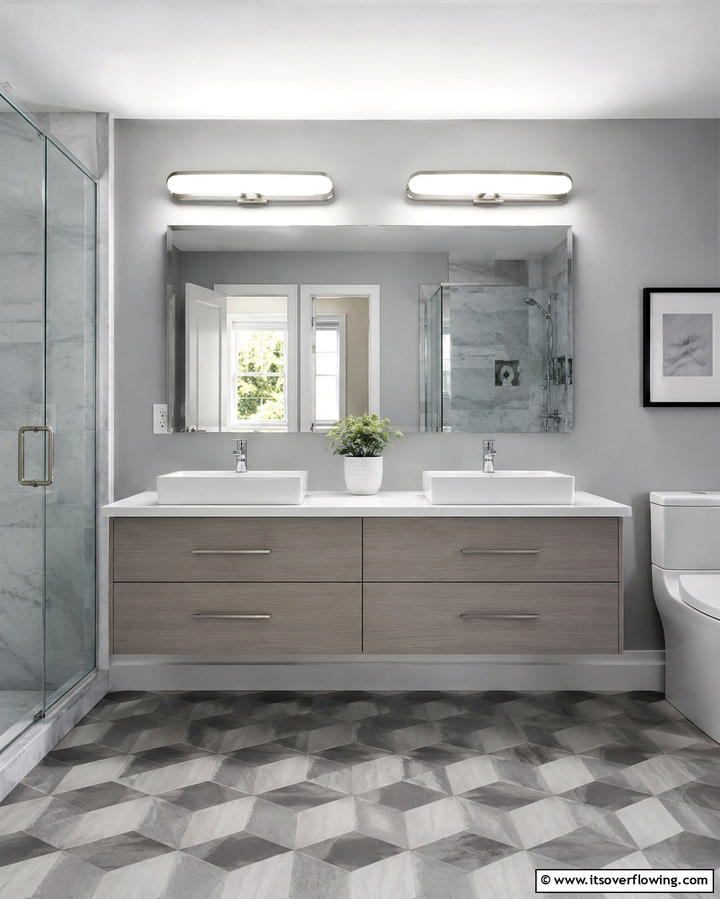 Oval Light Bars - 25 Bathroom Lighting Ideas Over Mirror for Perfect Illumination