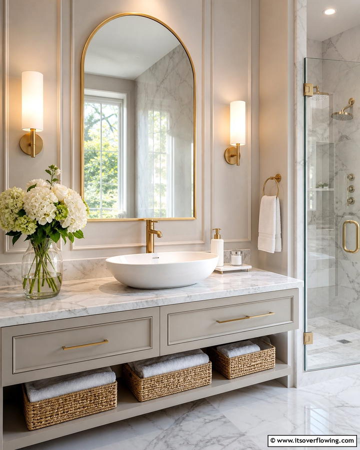 Oval Sinks for Soft Sophistication - 25 Bathroom Sink Ideas for Style and Functionality
