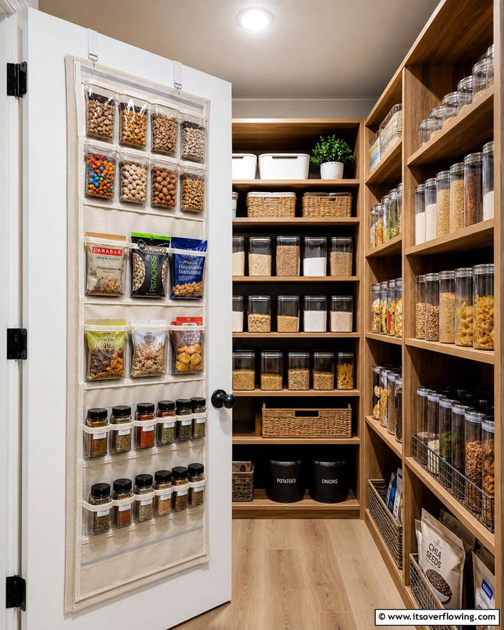 Over the Door Organizers for Hidden Storage - 25 Wall Storage Ideas to Maximize Your Space