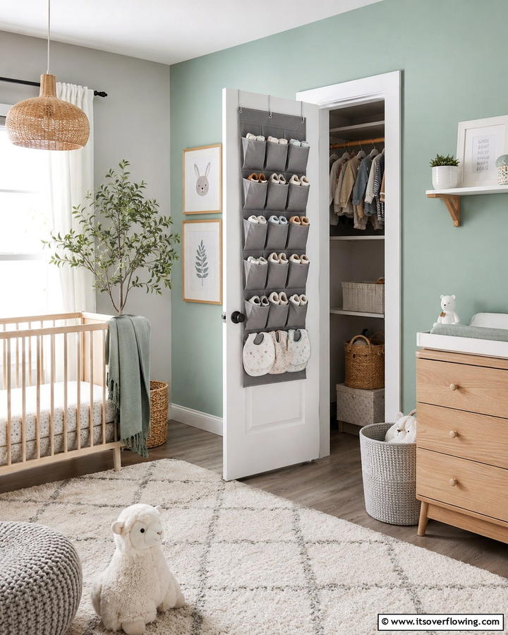 Over the Door Organizers for Small ItemsOne - 25 Nursery Storage Ideas for a Clutter-Free Space