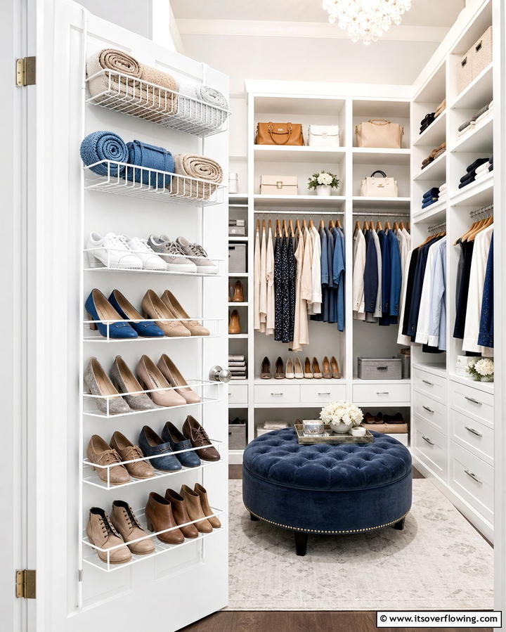 Over the Door Racks for Extra Storage - 25 Wall Storage Ideas to Maximize Your Space
