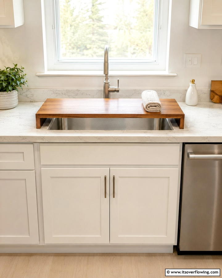 Over the Sink Table - 25 Small Kitchen Table Ideas for Cozy Meals