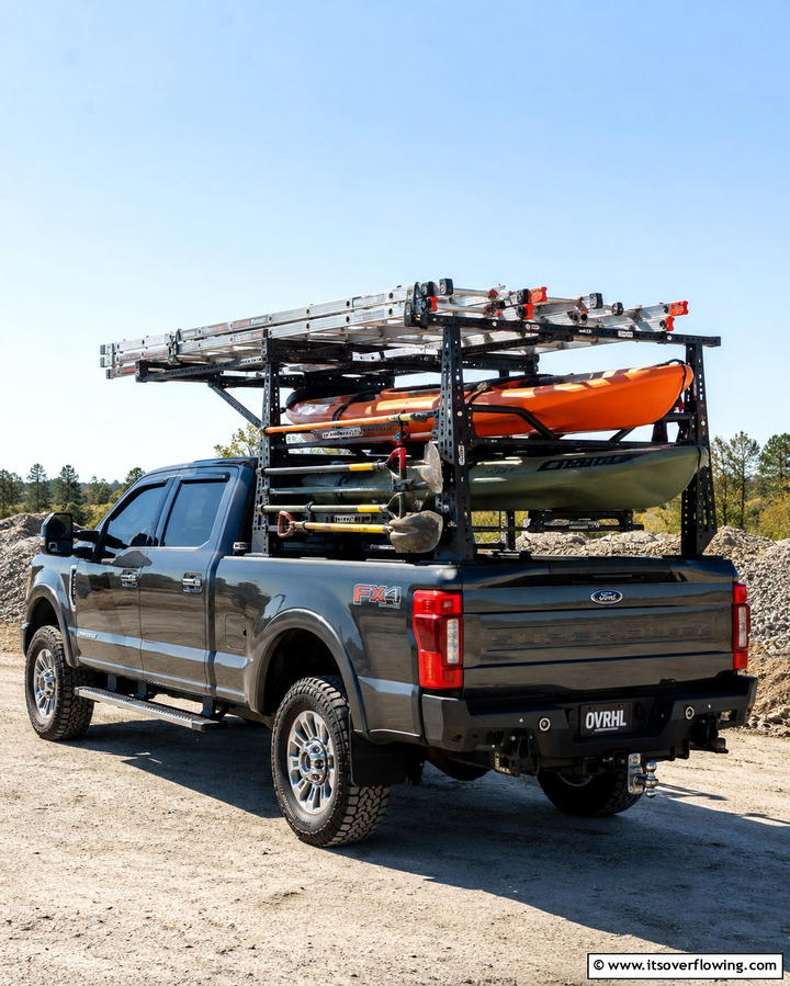 Overhead Rack Systems - 20 Truck Bed Storage Ideas for Organization