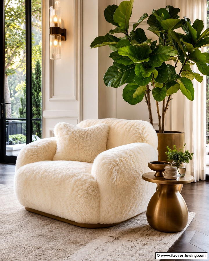 Oversized Armchairs - 30 Living Room Furniture Layout Ideas for Optimal Flow