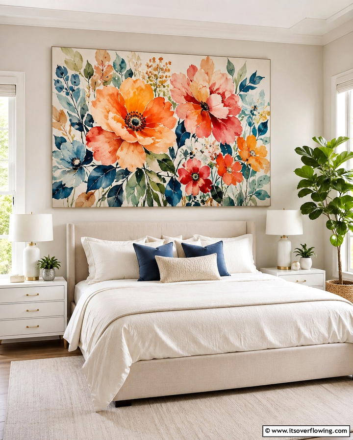 Oversized Floral Art - 25 Large Wall Art Ideas to Transform Your Space