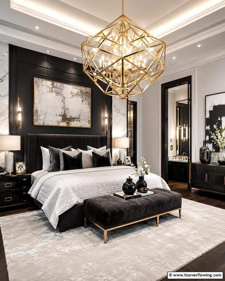 Oversized Headboards - 25 Luxury Modern Bedroom Ideas for Ultimate Comfort