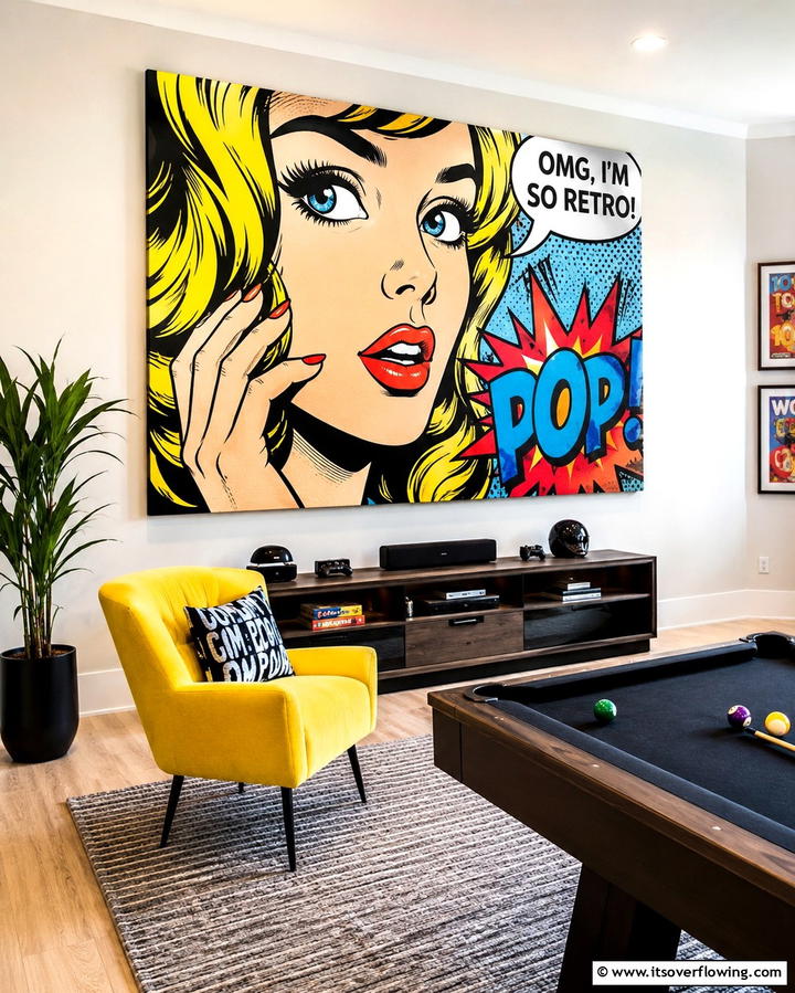 Oversized Pop Art - 25 Large Wall Art Ideas to Transform Your Space