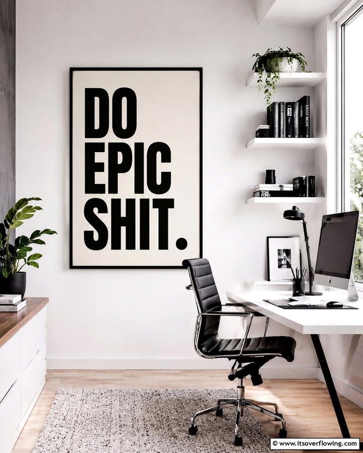 Oversized Typography Prints - 25 Large Wall Art Ideas to Transform Your Space