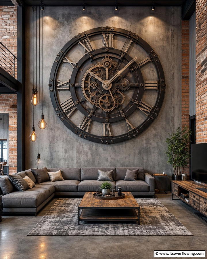 Oversized Urban Clocks - 30 Hypebeast Room Decor Ideas for Urban Aesthetics
