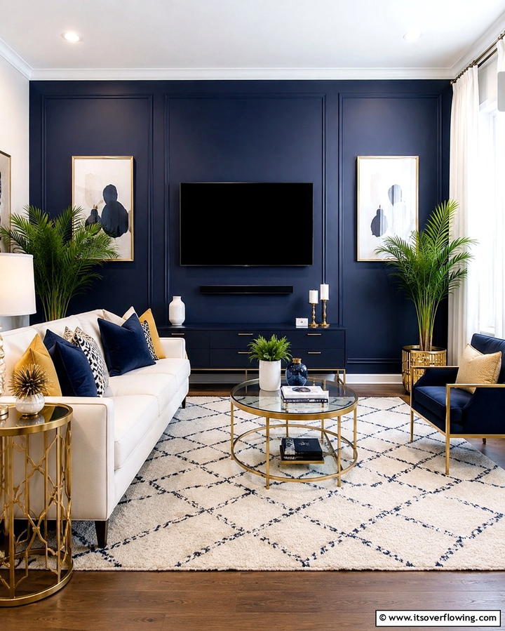 Painted Accent Colors - 20 TV Accent Wall Ideas to Enhance Your Space