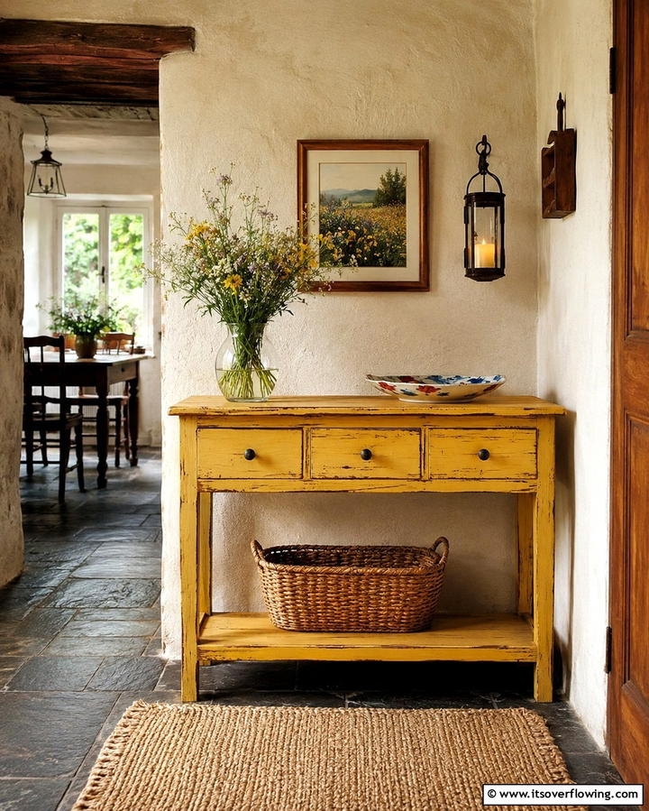 Painted Furniture Accents - 30 Vibrant Colorful Room Decor Ideas for Bold & Cheerful Spaces