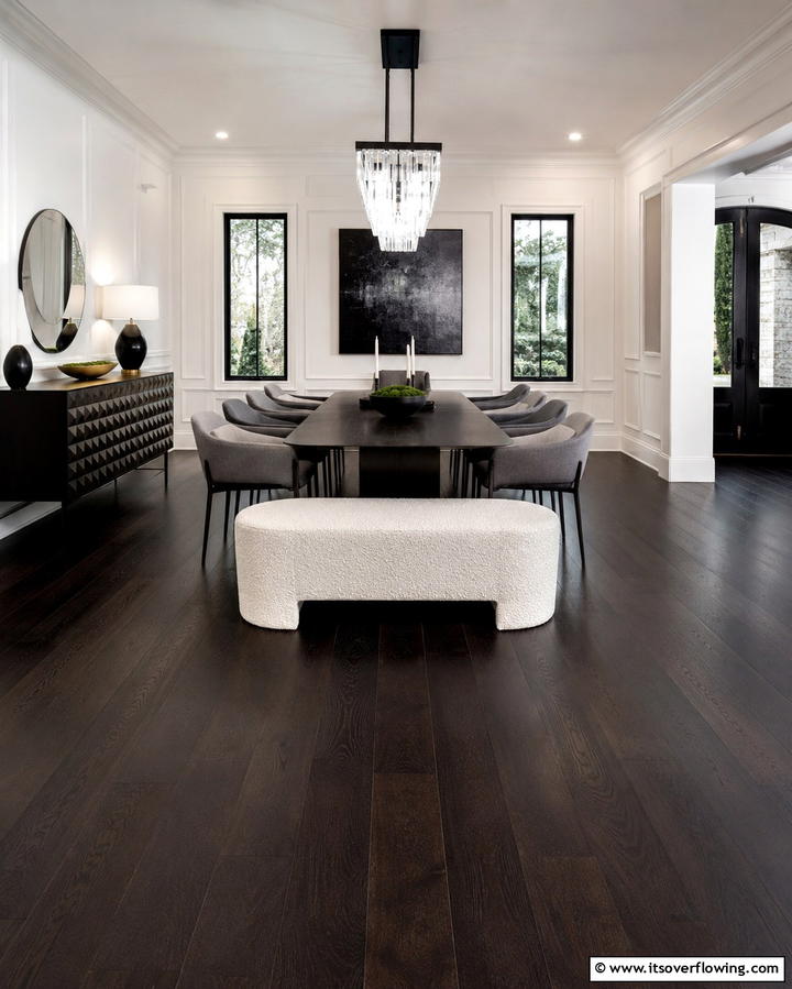Painted Wood Floors - 25 Wood Floor Design Ideas for a Stunning Home
