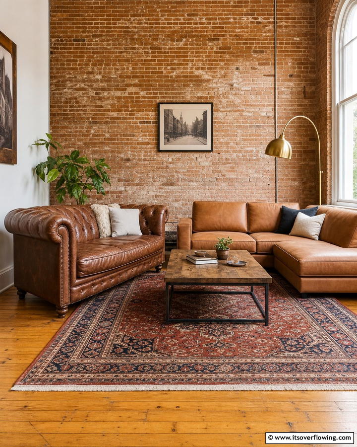 Pair Vintage with Modern Styles - 20 Mismatched Sofas in Living Room Ideas for Eclectic Style