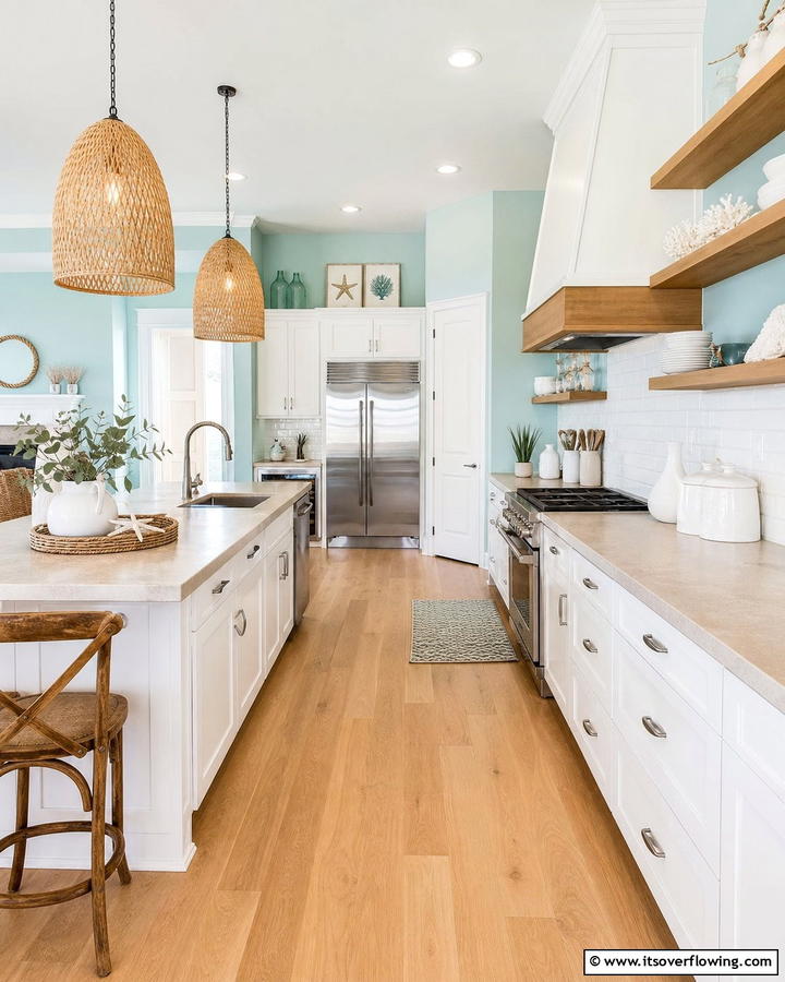 Pale Aqua - 25 Calming Paint Colors for a Relaxing Home
