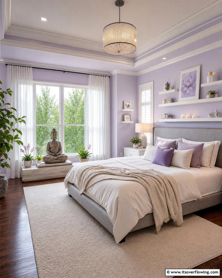 Pale Lavender - 25 Calming Paint Colors for a Relaxing Home