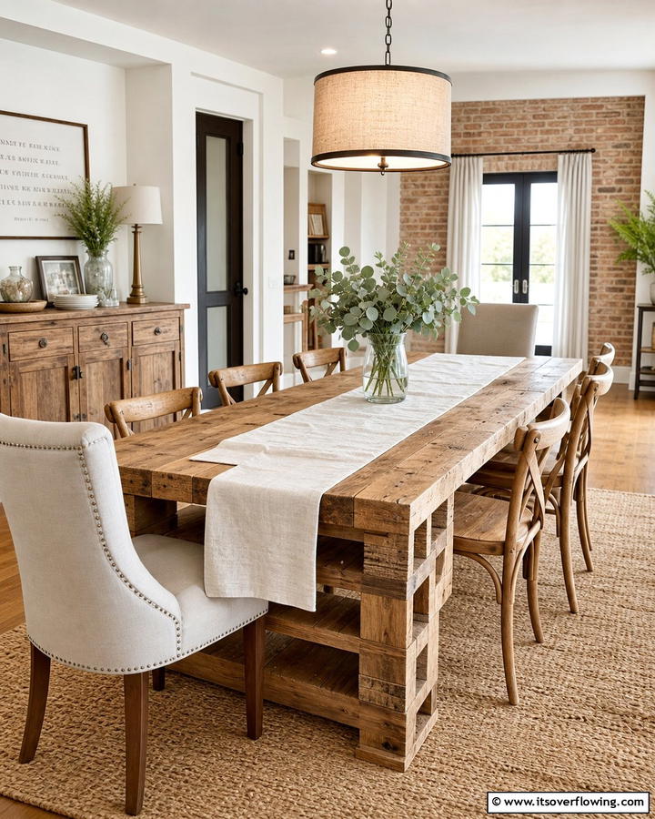 Pallet Dining Table - 21 Pallet Furniture Ideas for Eco-Friendly Home Upgrades