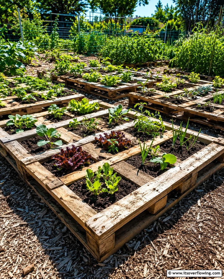 Pallet Garden Bed Frame - 25 Pallet Garden Ideas for a Creative Outdoor Space