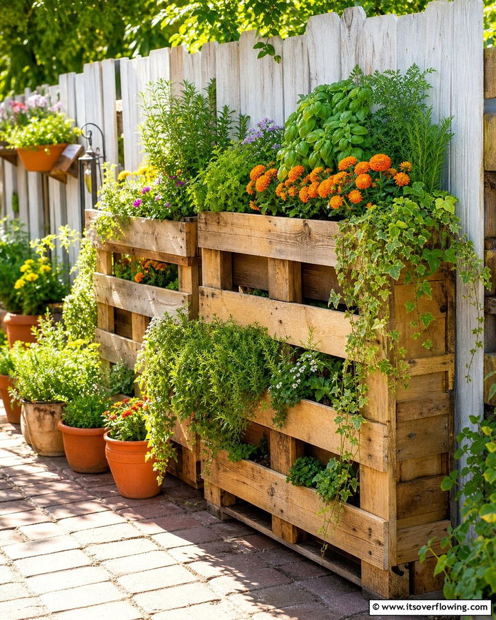 Pallet Planter Box - 21 Pallet Furniture Ideas for Eco-Friendly Home Upgrades