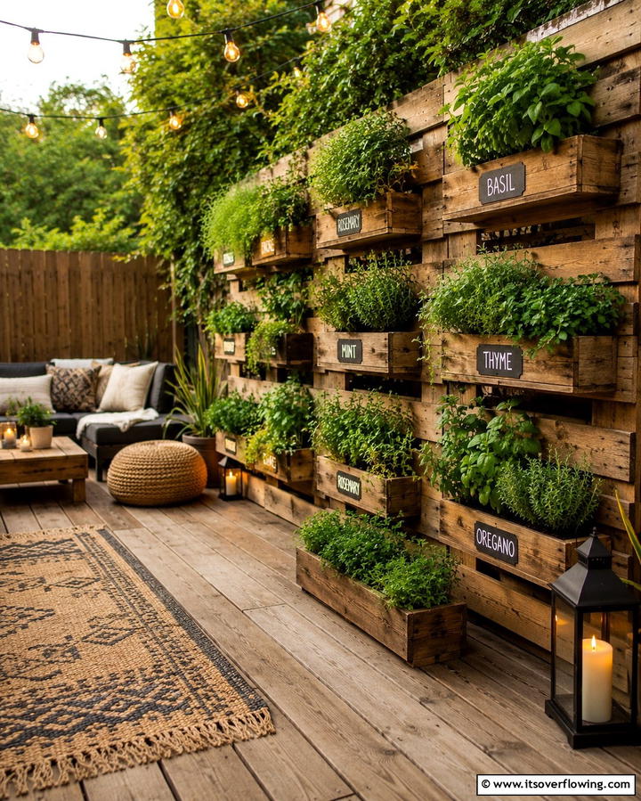 Pallet Retaining Wall - 25 Inexpensive Retaining Wall Ideas for Your Yard