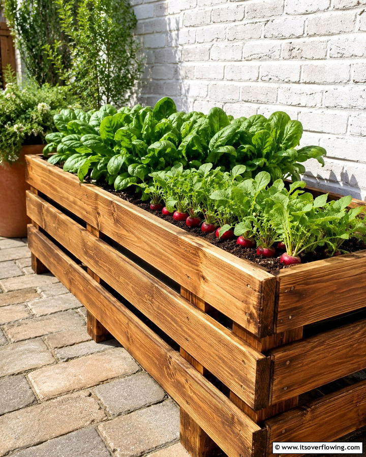 Pallet Wood Garden Bed - 25 Inexpensive Raised Garden Bed Ideas for Your Yard