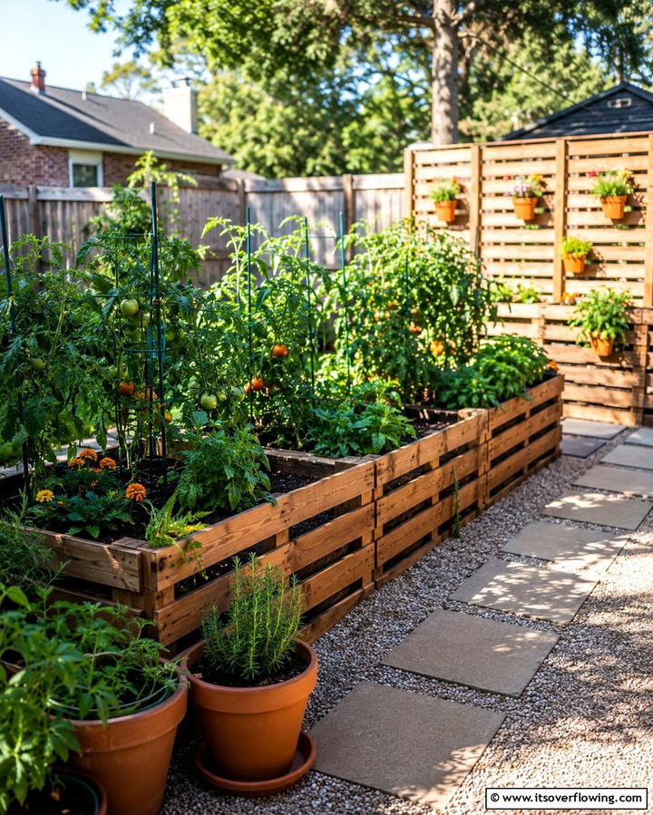 Pallet Wood Retaining Wall - 25 Inexpensive Retaining Wall Ideas for Your Yard