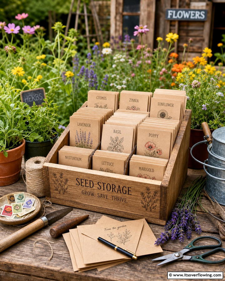 Paper Envelopes - 20 Seed Storage Ideas for Organized Gardening