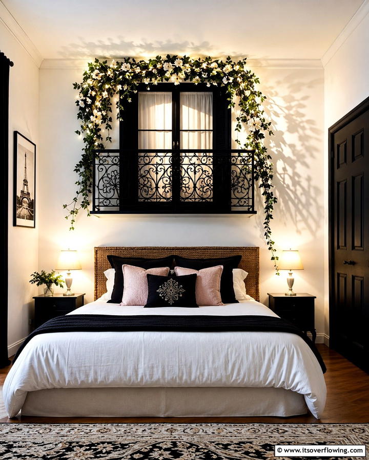 Parisian Balconette Decor - 25 Paris-themed Bedroom Ideas for a Romantic Retreat