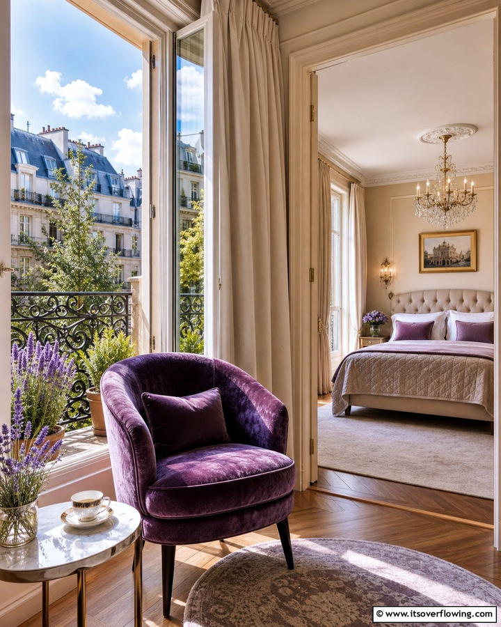 Parisian Balconette Inspired Nooks - 20 Parisian Themed Bedroom Ideas for Elegant Living