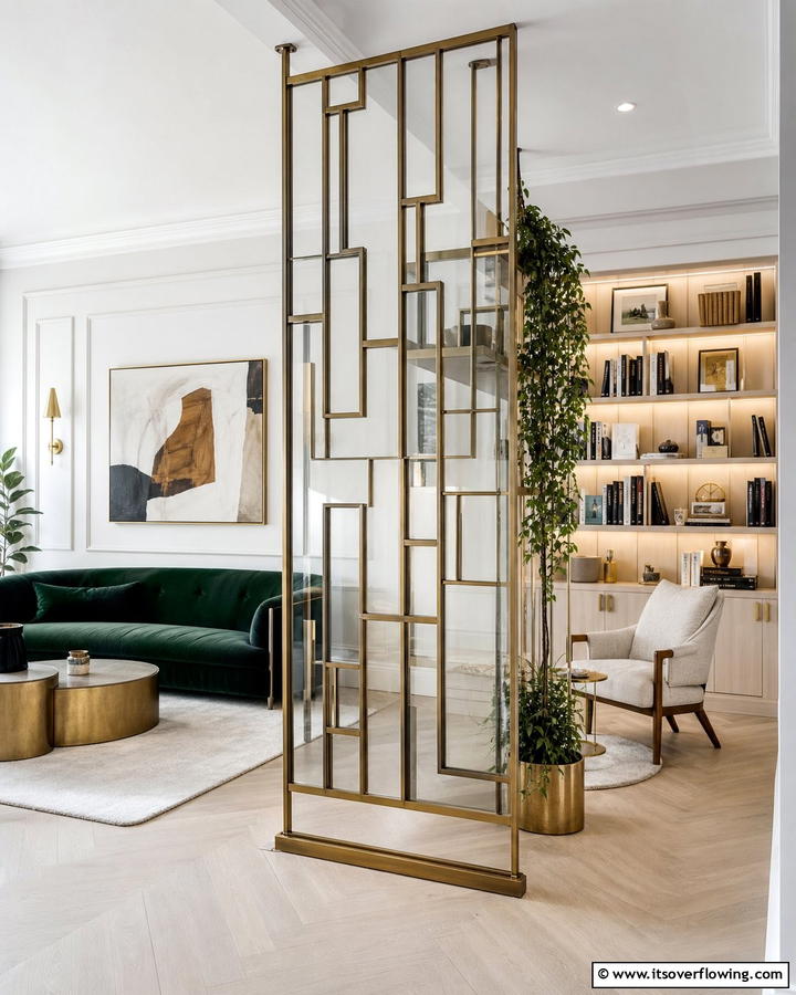 Parlor Room Divider - 20 Parlor Room Ideas to Revitalize Your Living Space