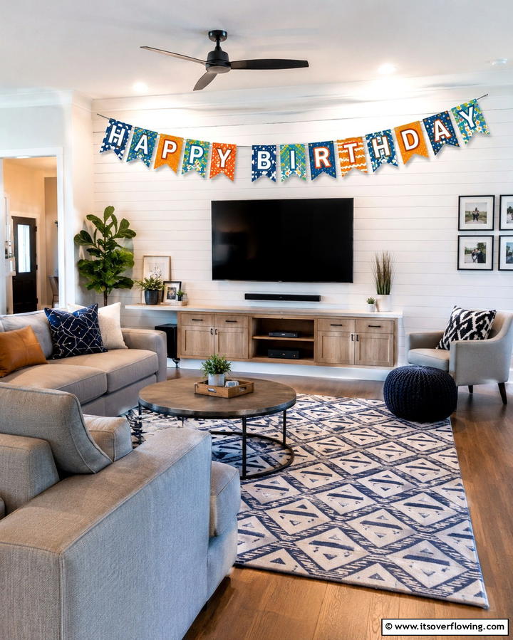 Party Banners - 25 Party Decoration Ideas for Memorable Celebrations