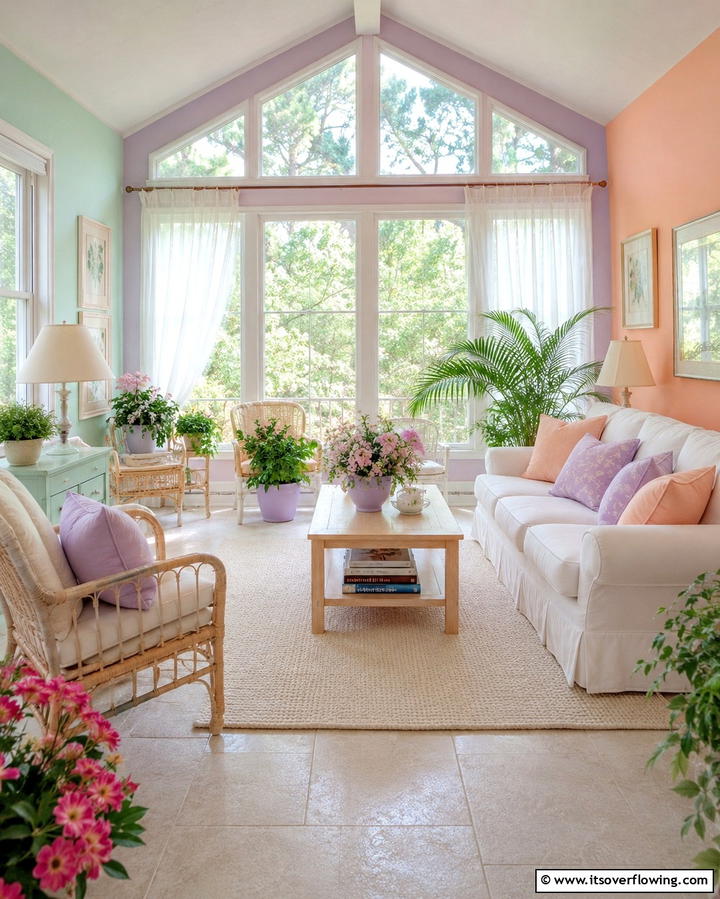 Pastel Color Combinations - 30 1990s Interior Design Ideas for Throwback Charm