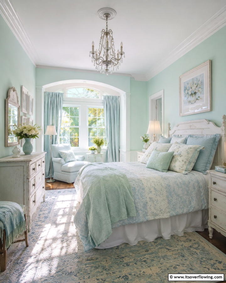 Pastel Color Palettes - 25 Vintage Bedroom Ideas for Timeless Charm & Style